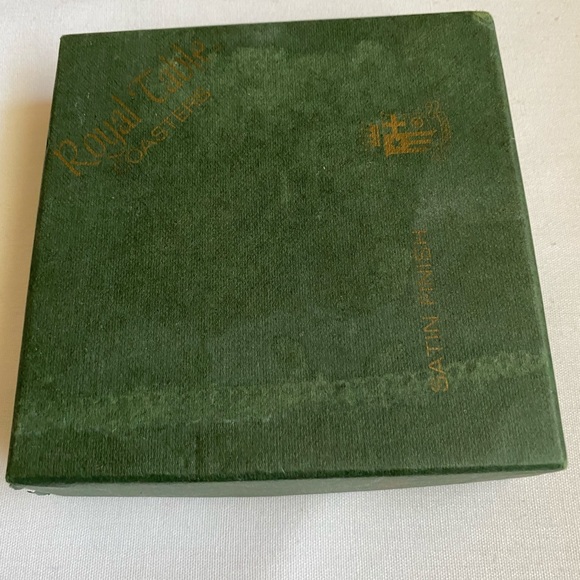 Set Of 6 Royal Table Coasters Classic Fruit New - Picture 3 of 6